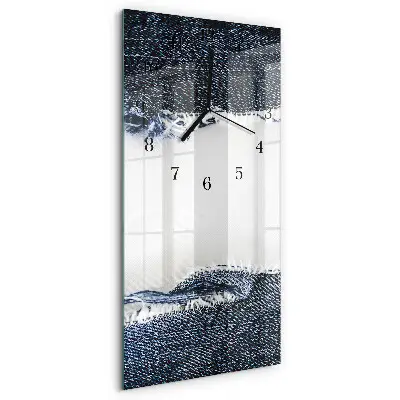 Glazen klok verticaal Abstractie