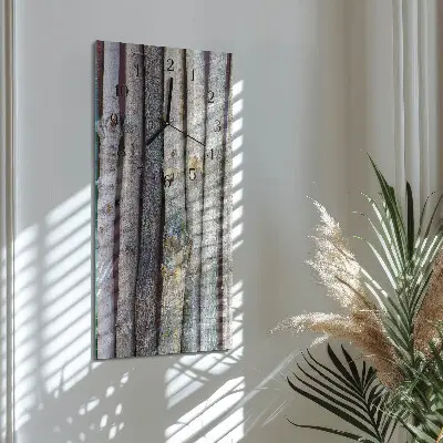 Rechthoekige glas klok verticaal Takken