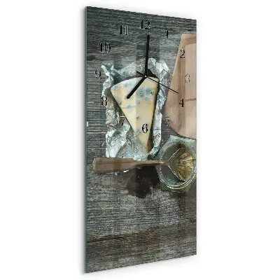 Decoratieve glazen klok verticaal Kaas
