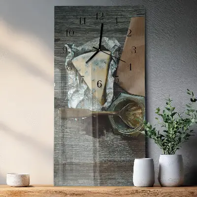 Decoratieve glazen klok verticaal Kaas