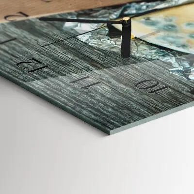 Decoratieve glazen klok verticaal Kaas