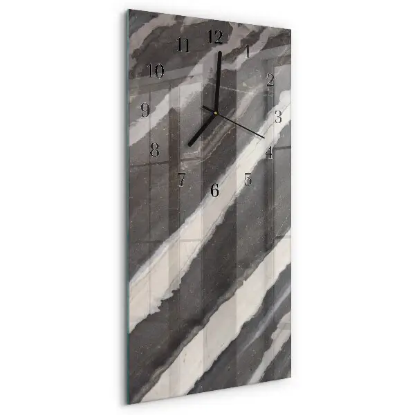 Decoratieve glazen klok verticaal Tafel