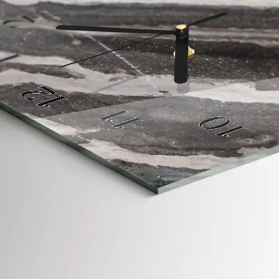Decoratieve glazen klok verticaal Tafel