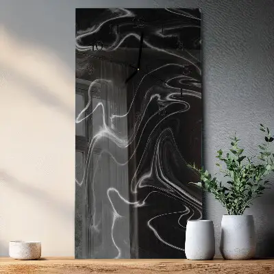 Decoratieve glazen klok verticaal Golf