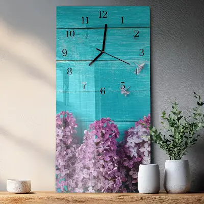 Glazen klok verticaal Boom