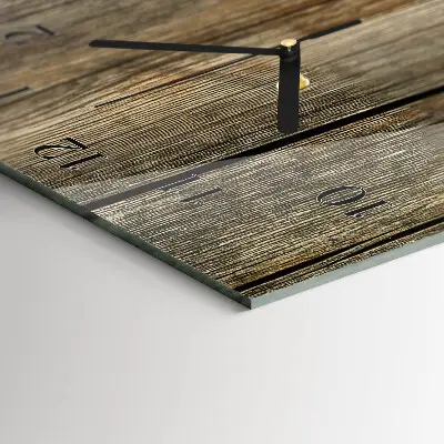 Decoratieve glazen klok verticaal Tafel
