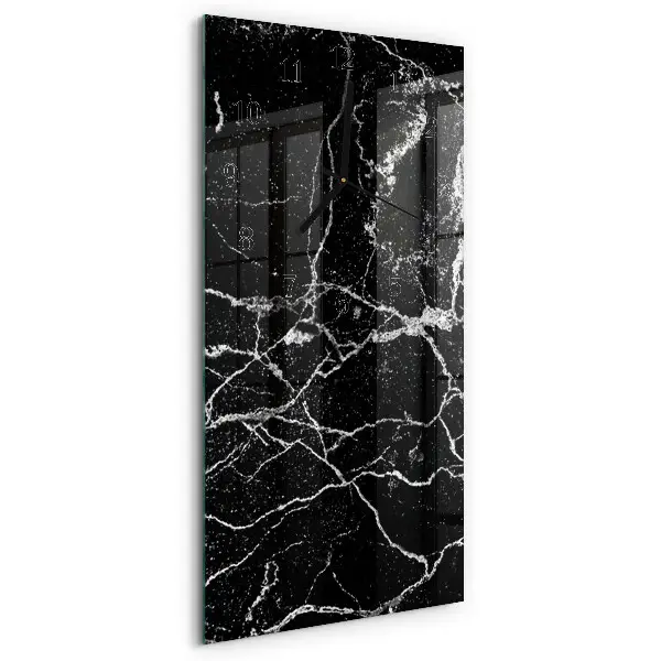 Rechthoekige glas klok verticaal Patroon