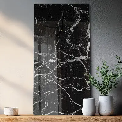 Rechthoekige glas klok verticaal Patroon