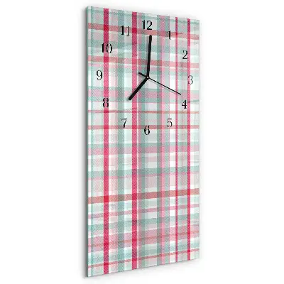 Decoratieve glazen klok verticaal Netto