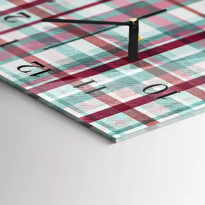 Decoratieve glazen klok verticaal Netto