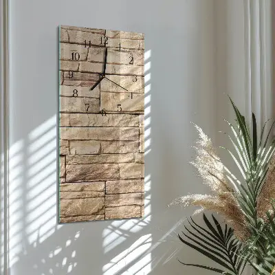 Rechthoekige glas klok verticaal Klinker
