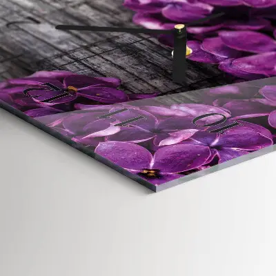 Rechthoekige glas klok verticaal Bloemen