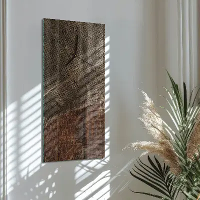 Glazen klok verticaal Patroon