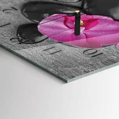 Rechthoekige glas klok verticaal Orchideeënstenen