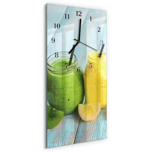 Rechthoekige glas klok verticaal Cocktails