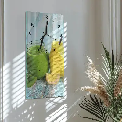 Rechthoekige glas klok verticaal Cocktails