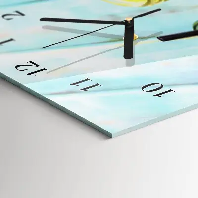 Rechthoekige glas klok verticaal Cocktails