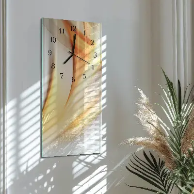 Glazen klok verticaal Patroon