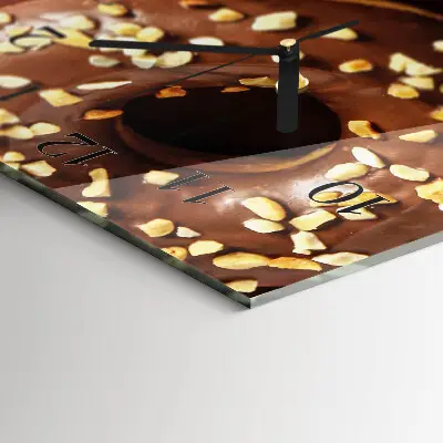 Rechthoekige glas klok verticaal Donuts