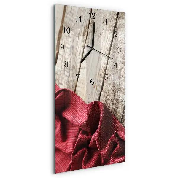 Decoratieve glazen klok verticaal Tafel