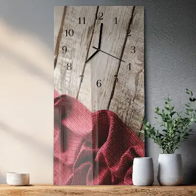 Decoratieve glazen klok verticaal Tafel