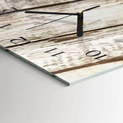 Decoratieve glazen klok verticaal Tafel