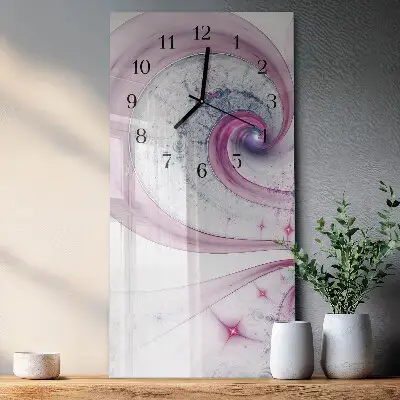 Rechthoekige glas klok verticaal Vortex