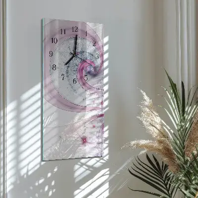 Rechthoekige glas klok verticaal Vortex