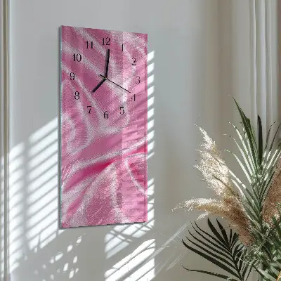 Rechthoekige glas klok verticaal Flueel