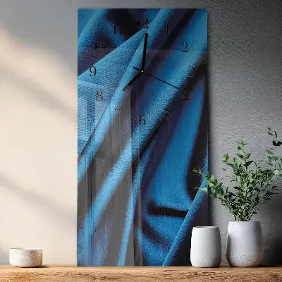 Glazen klok verticaal Materiaal