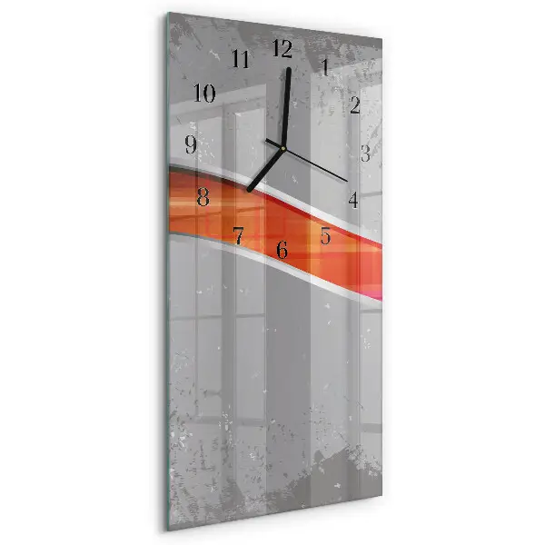 Rechthoekige glas klok verticaal Patrouille