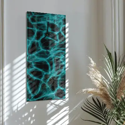 Glazen klok verticaal Wateroppervlak
