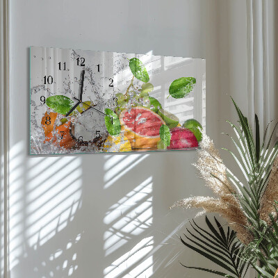 Rechthoekige glazen klok horizontaal Verzonken fruit
