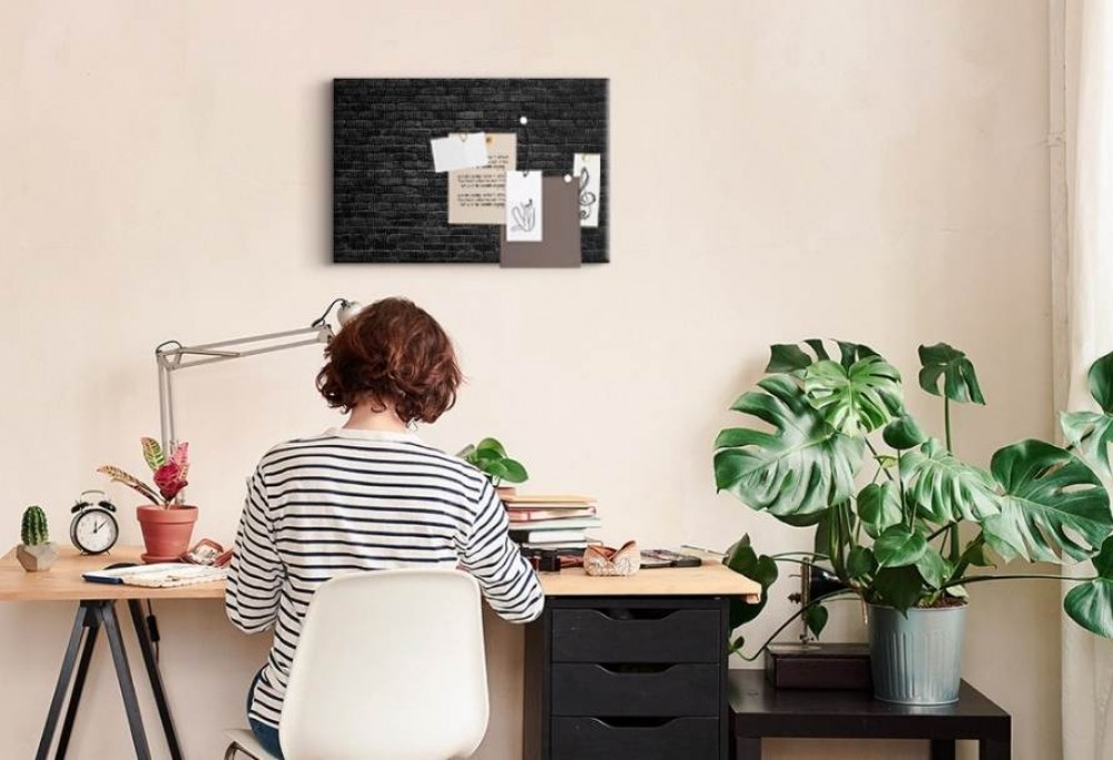 wat je boven je bureau moet hangen