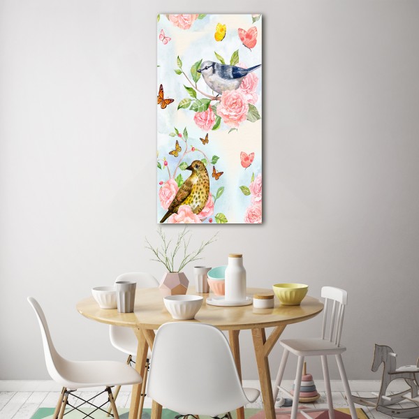 Glasschilderijen versus schilderijen op canvas