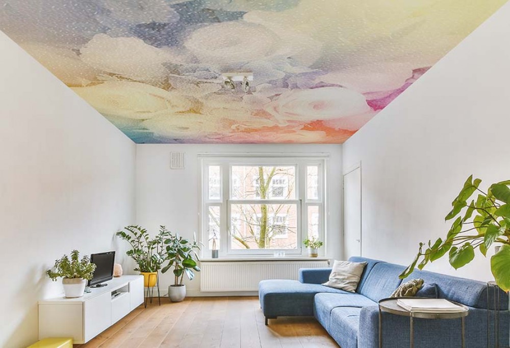 fotobehang voor de woonkamer