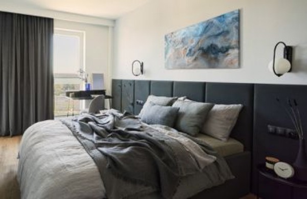 Moderne slaapkamer - hoe regel je het?
