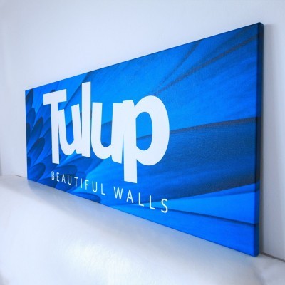 Canvas schilderij klaar om op te hangen