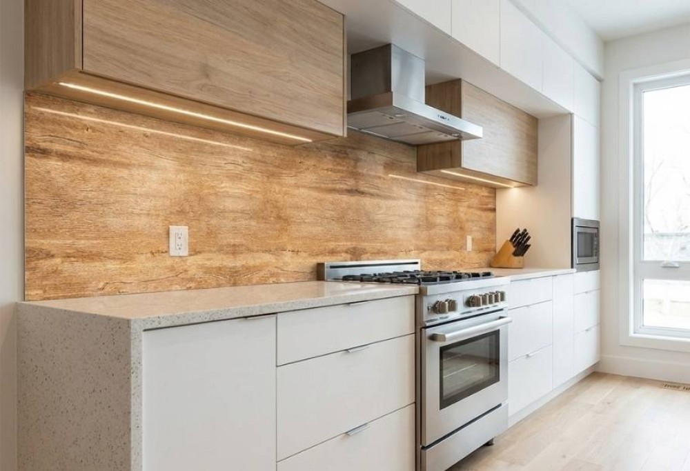 wat boven het aanrecht