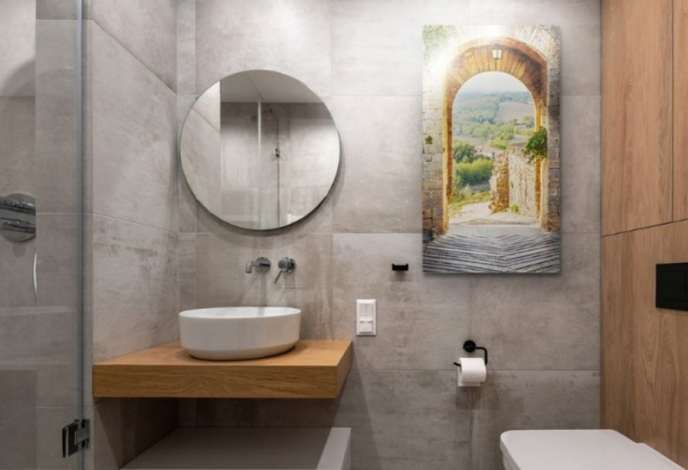 kleine badkamer