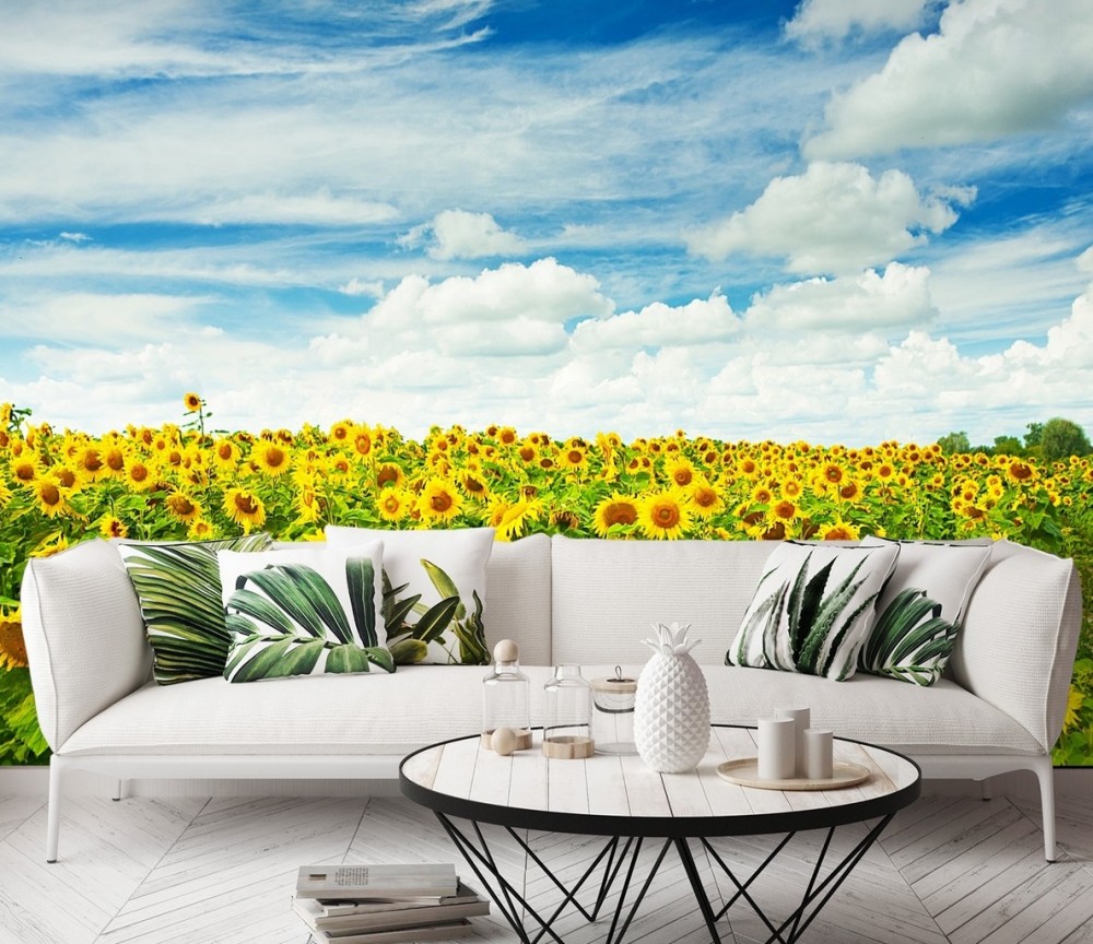 3D-muurstickers met bloemenmotieven