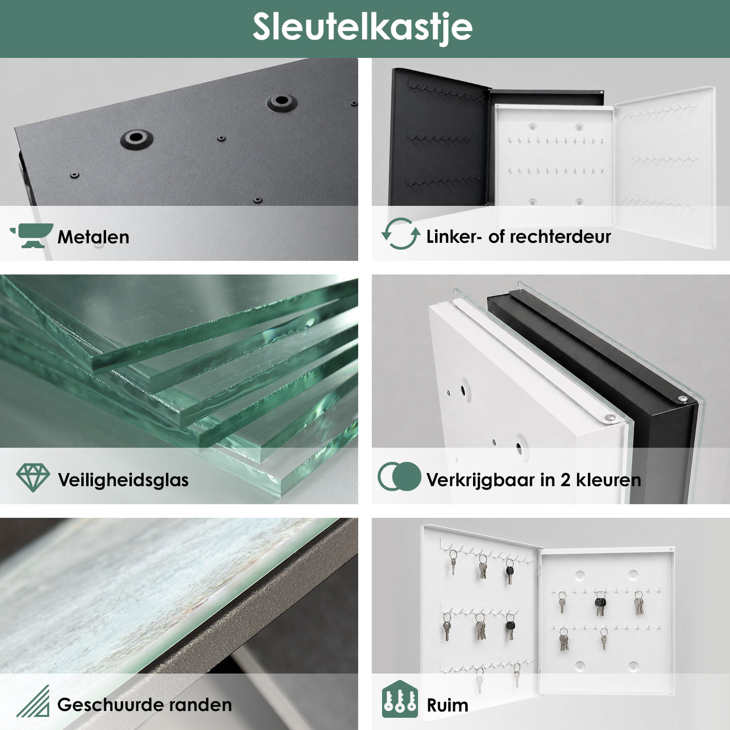 Infografiek sleutelkastje