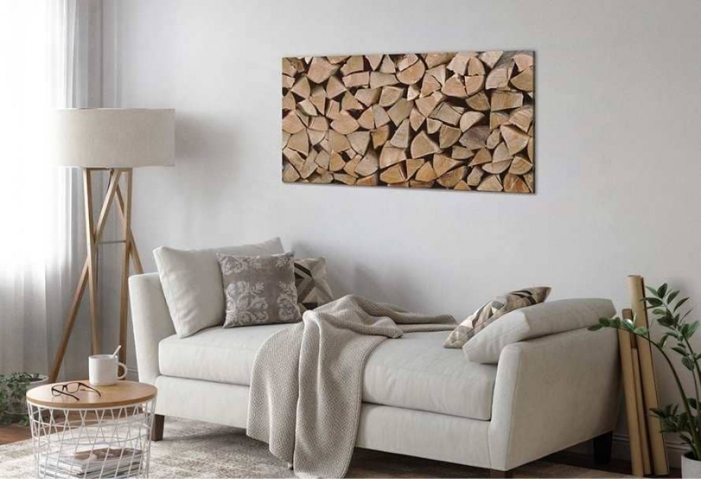 Woonkamer in Scandinavische stijl