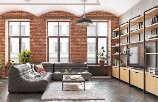 Hoe een woonkamer in loftstijl inrichten? Ideeën en inspiraties